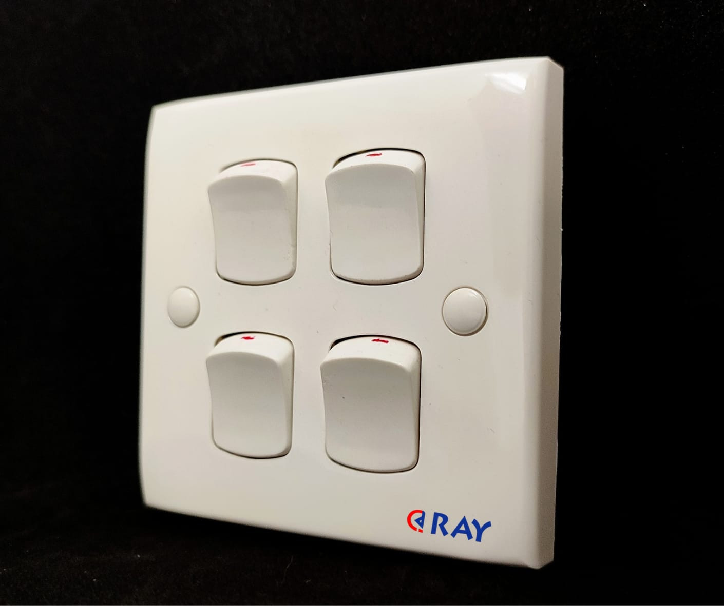 Four Gang One Way Switch - Eco Series